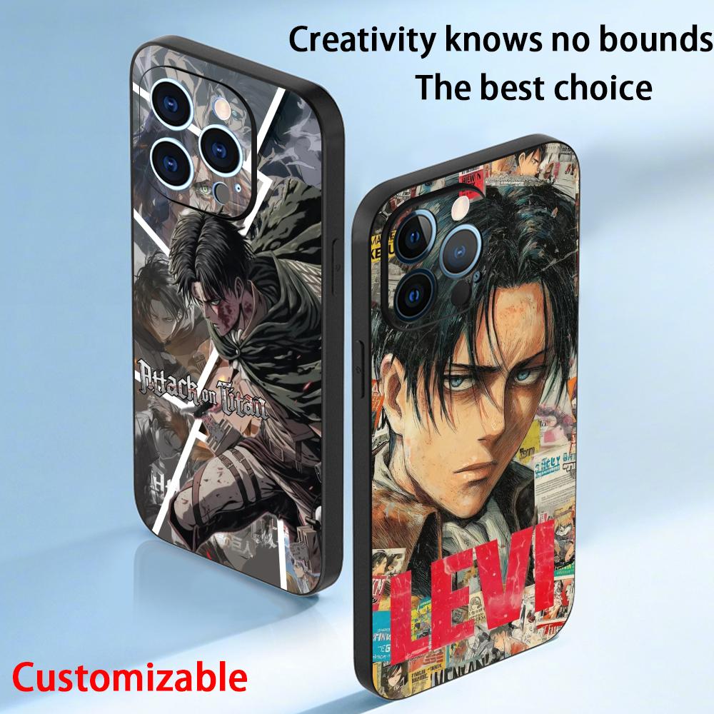 Phone Case Anime - Levi ackerman cool anime man pattern