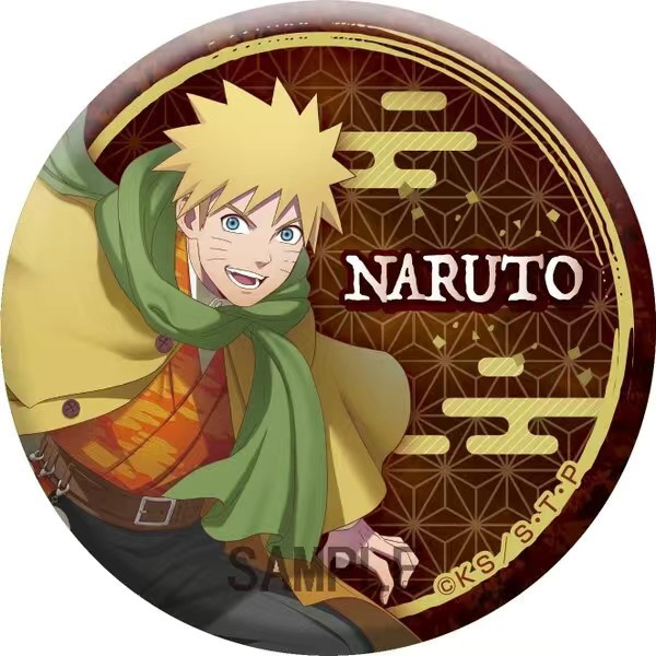 Anime Badge Naruto Cosplay Pin - Anime Merchandise Naruto recension och pris