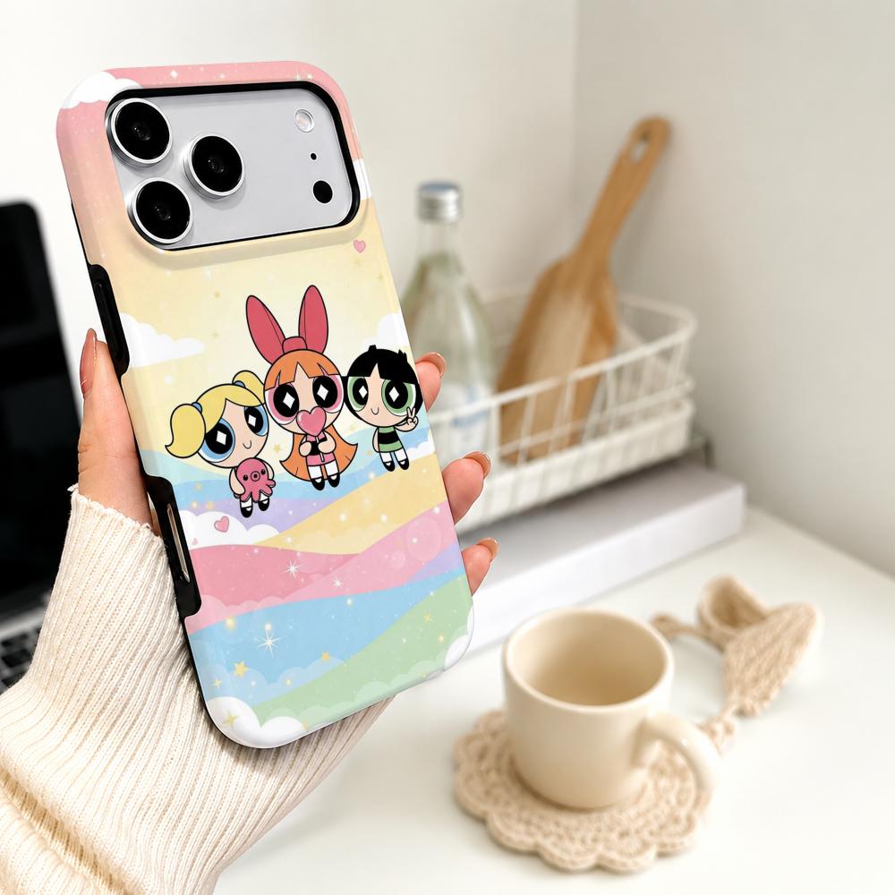 Anime P-Powerpuff Girls Phone  - Phone Case Anime recension och pris