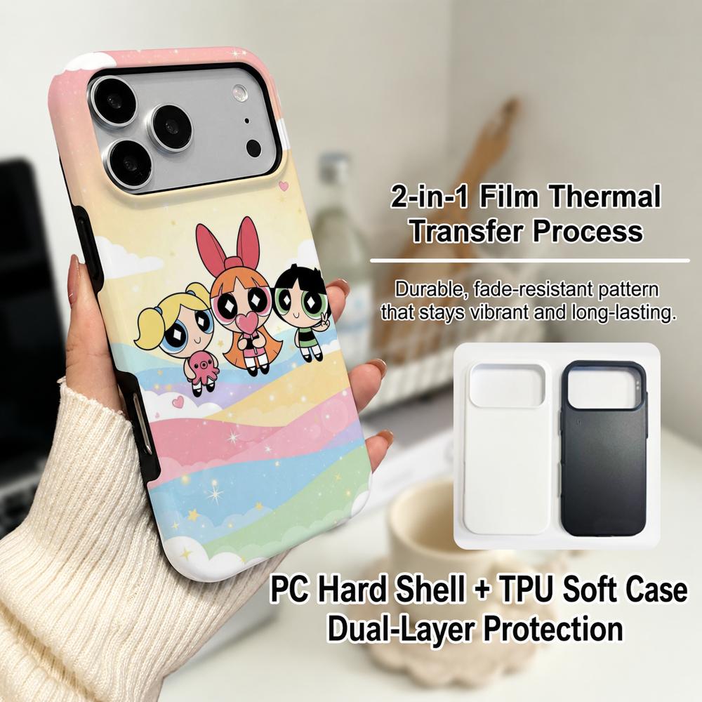 Anime P-Powerpuff Girls Phone  - Phone Case Anime recension och pris
