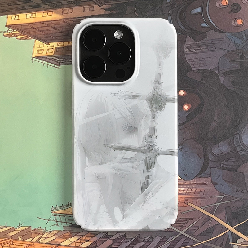 Beautiful Anime Girl Sword Coo - Phone Case Anime recension och pris