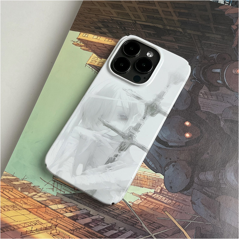 Beautiful Anime Girl Sword Coo - Phone Case Anime recension och pris