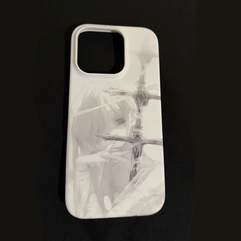 Beautiful Anime Girl Sword Coo - Phone Case Anime recension och pris