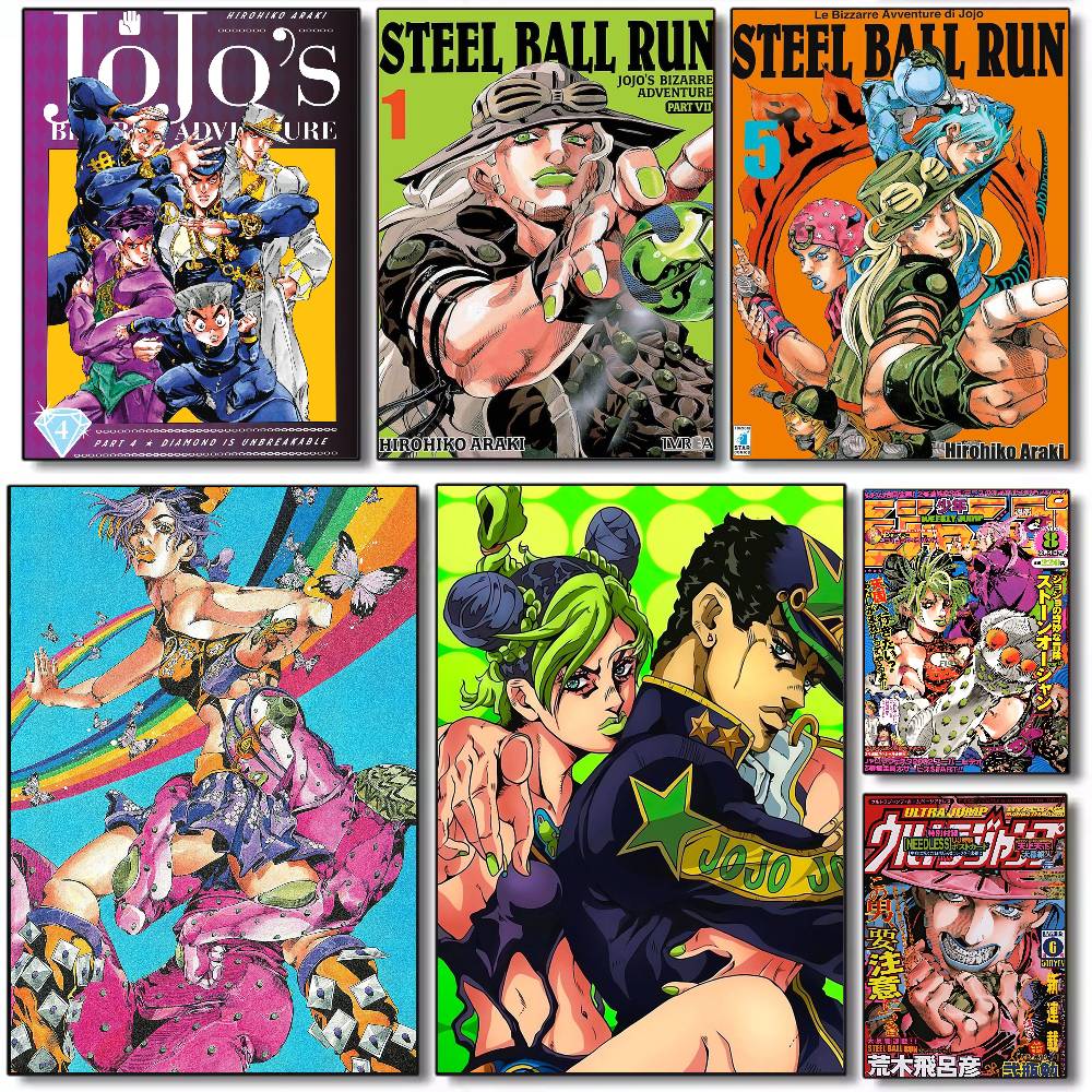 Anime JoJos Bizarre Adventure  - Anime Poster Print recension och pris