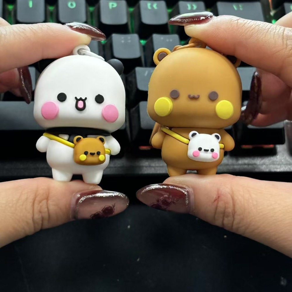 Cute Panda KeyChain Kawaii Bub - Anime Merchandise Wholesale recension och pris