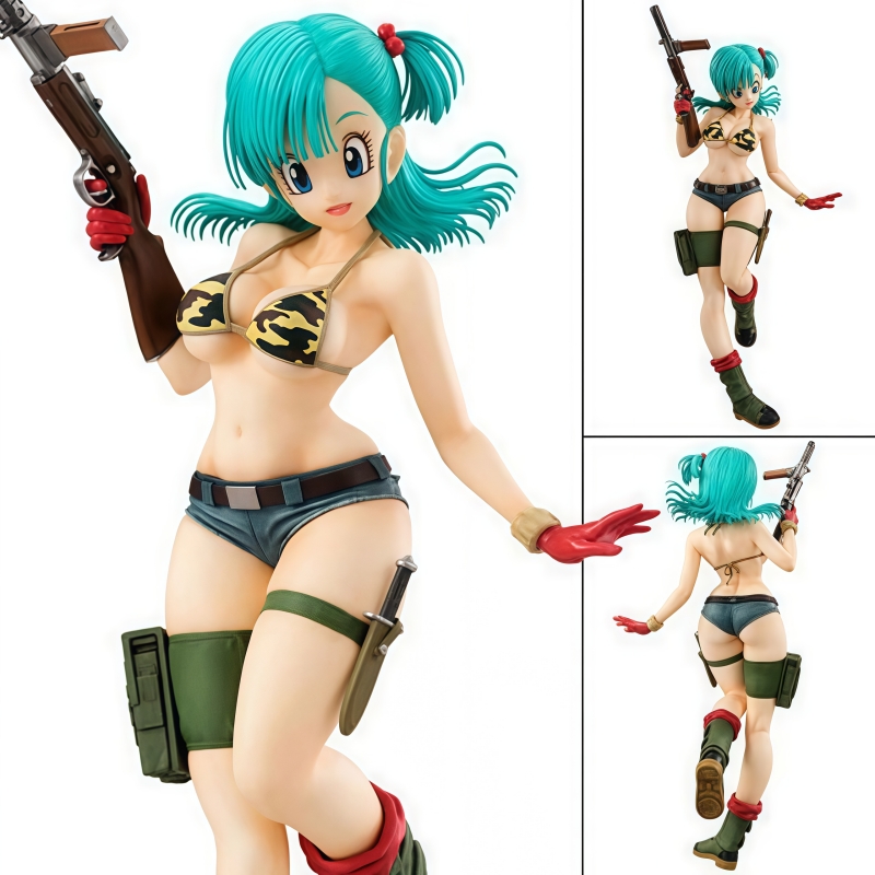 Cute Dragon Ball Z Bulma figur - Anime Merchandise Wholesale recension och pris