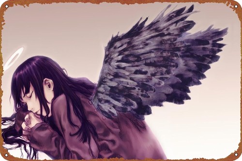 Haibane Renmei Anime Metal Tin - Anime Poster Print recension och pris