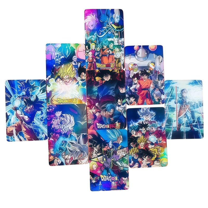 50pcs Dragon Ball holographic  - Anime Merchandise In Japan recension och pris